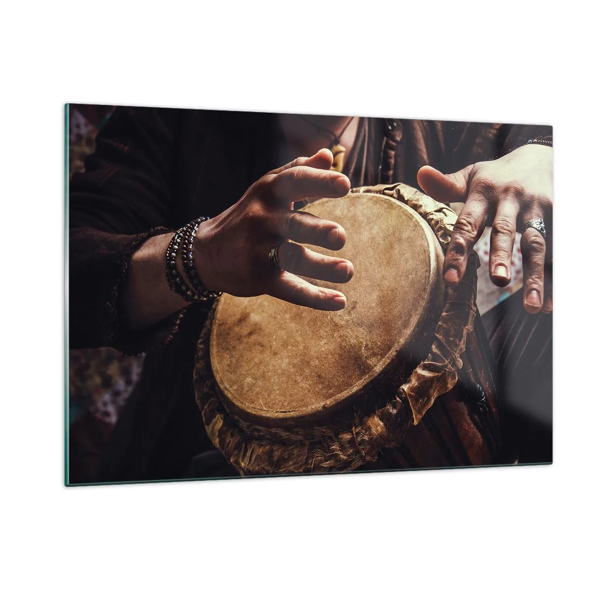 Obraz na skle - V rytmu srdce - 120x80 cm