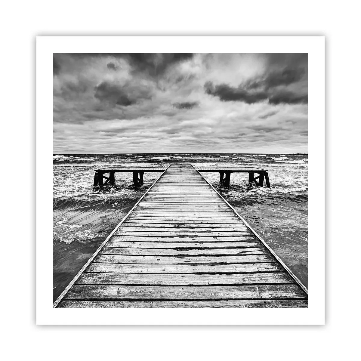 Plakát - Čekám na vítr, co rozfouká… - 60x60 cm