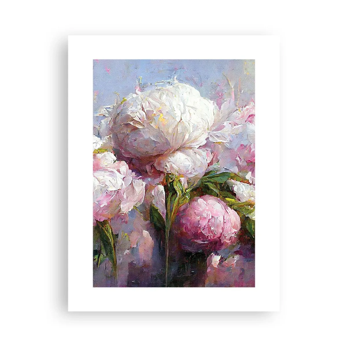 Plakát - Kytice překypující životem - 30x40 cm