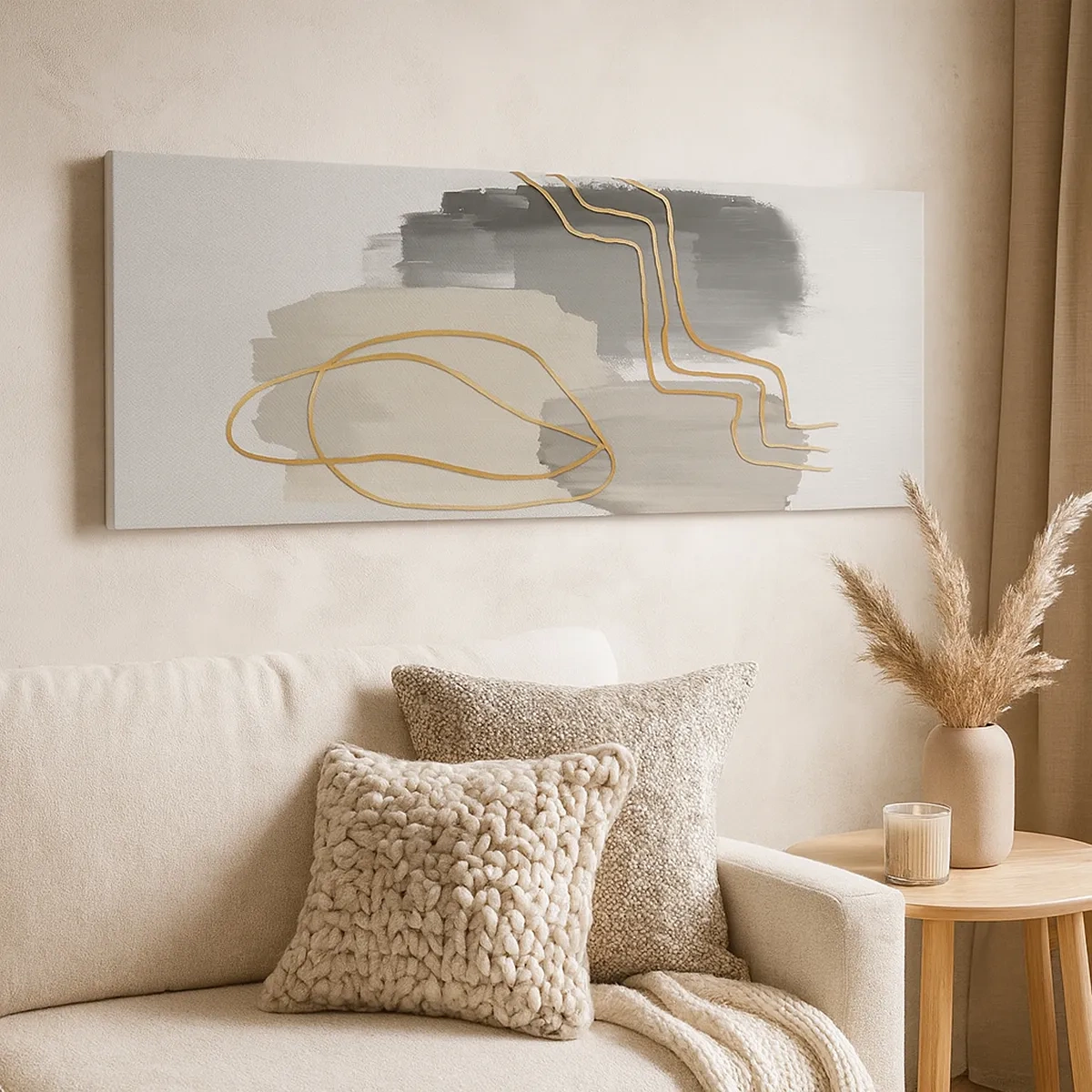 Obraz na plátně - Trvání a pohyb - 30x30 cm