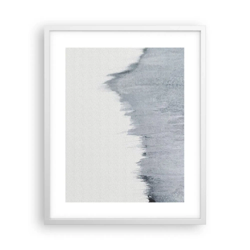 Plakát v bílém rámu - Tajemný záznam - 40x50 cm