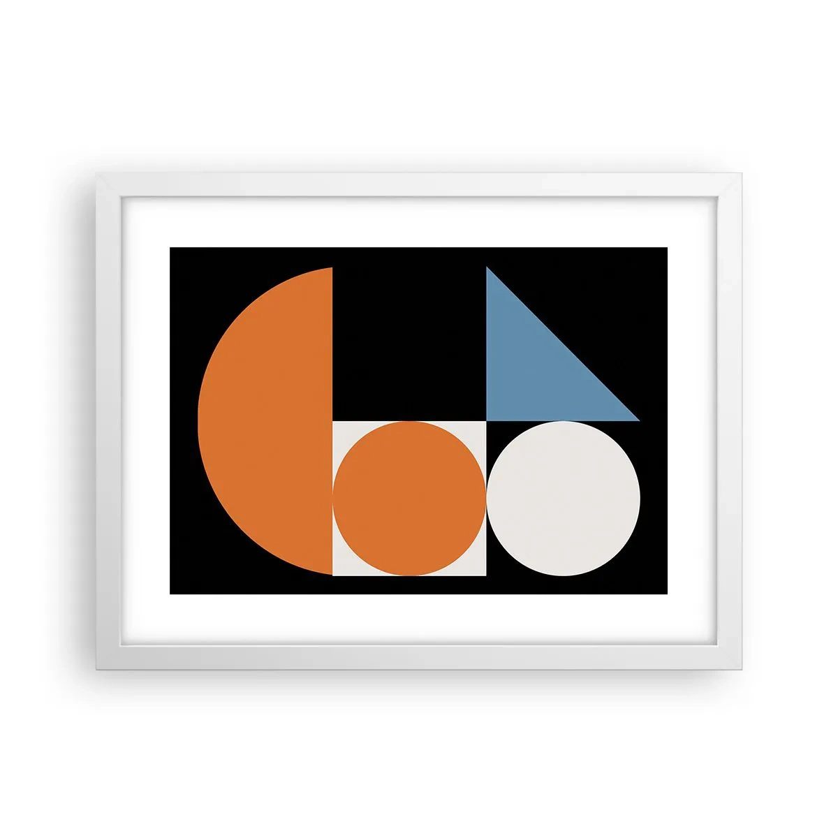 Plakát v bílém rámu - Figurínový systém - 40x30 cm