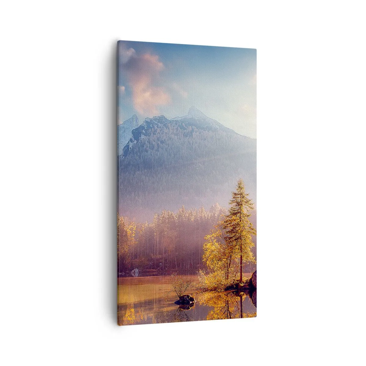 Obraz na plátně - V horách a údolích - 55x100 cm