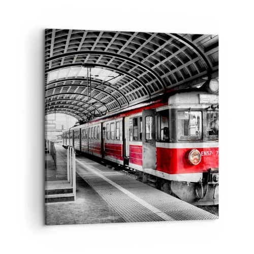 Obraz na plátně - Možná je to životní cesta? - 50x50 cm