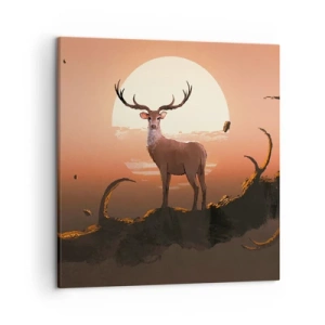 Obraz na plátně - Tato noc se nepodobá jiným - 50x50 cm