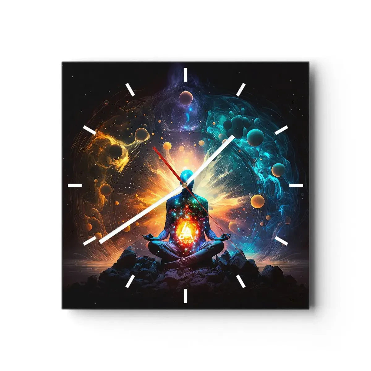 Nástěnné hodiny - Vesmírný klid - 30x30 cm