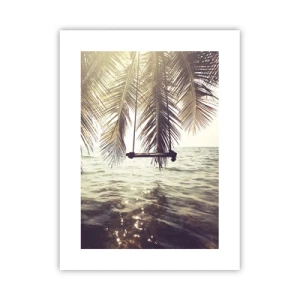 Plakát - Houpat se libovolně v oblacích - 30x40 cm