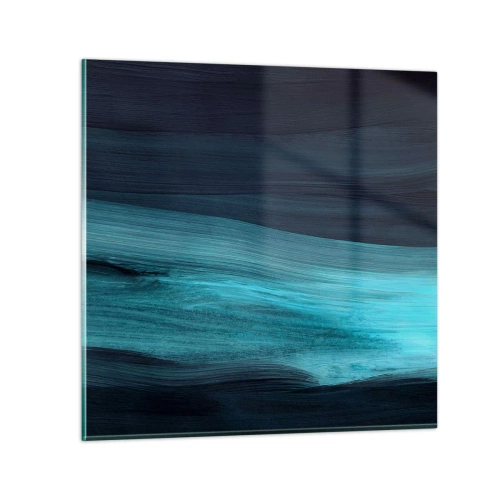 Obraz na skle - Pluj s proudem - 50x50 cm
