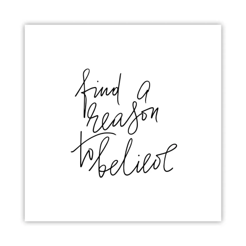 Plakát - Je to možné - 30x30 cm