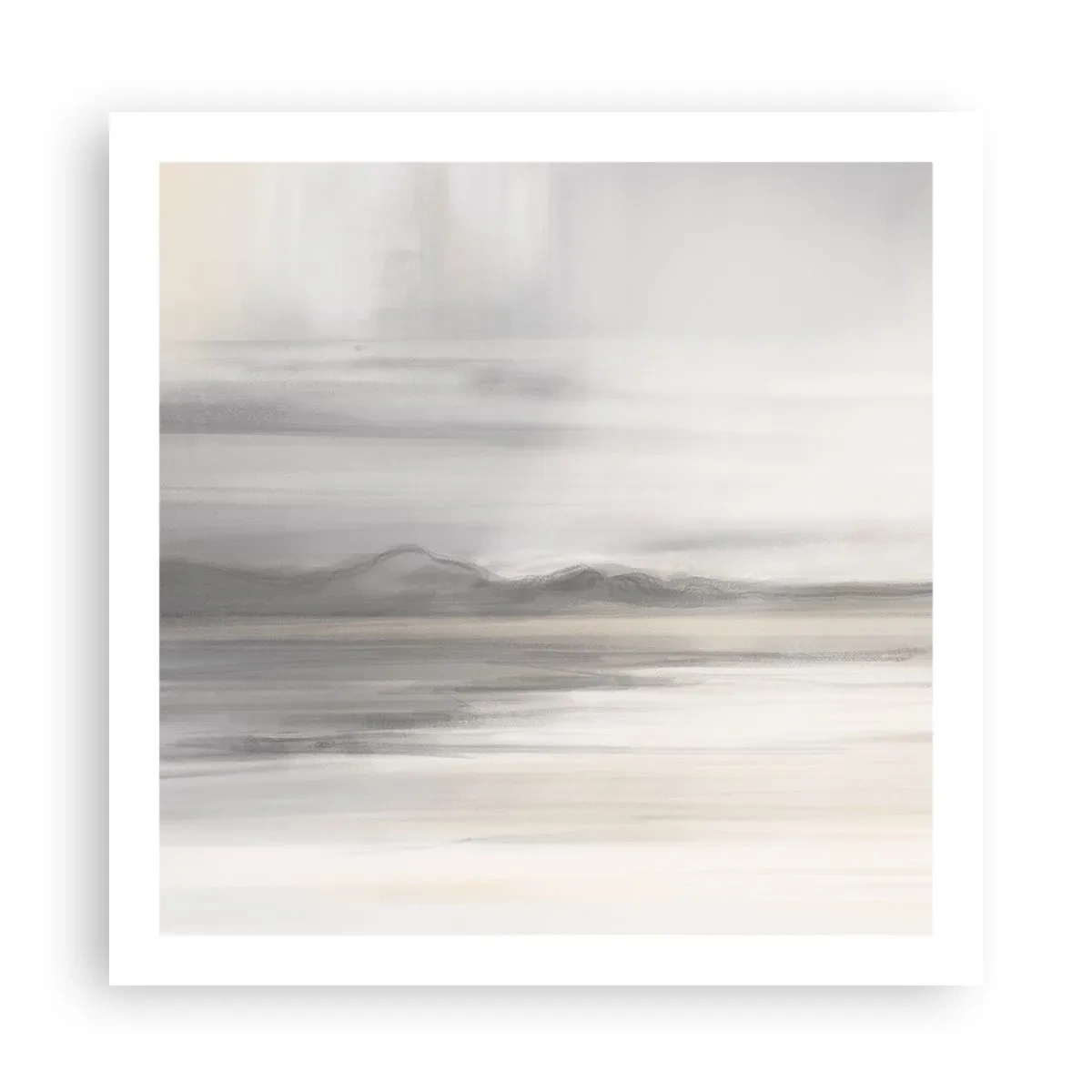 Plakát - Zamyšlená dálka - 60x60 cm