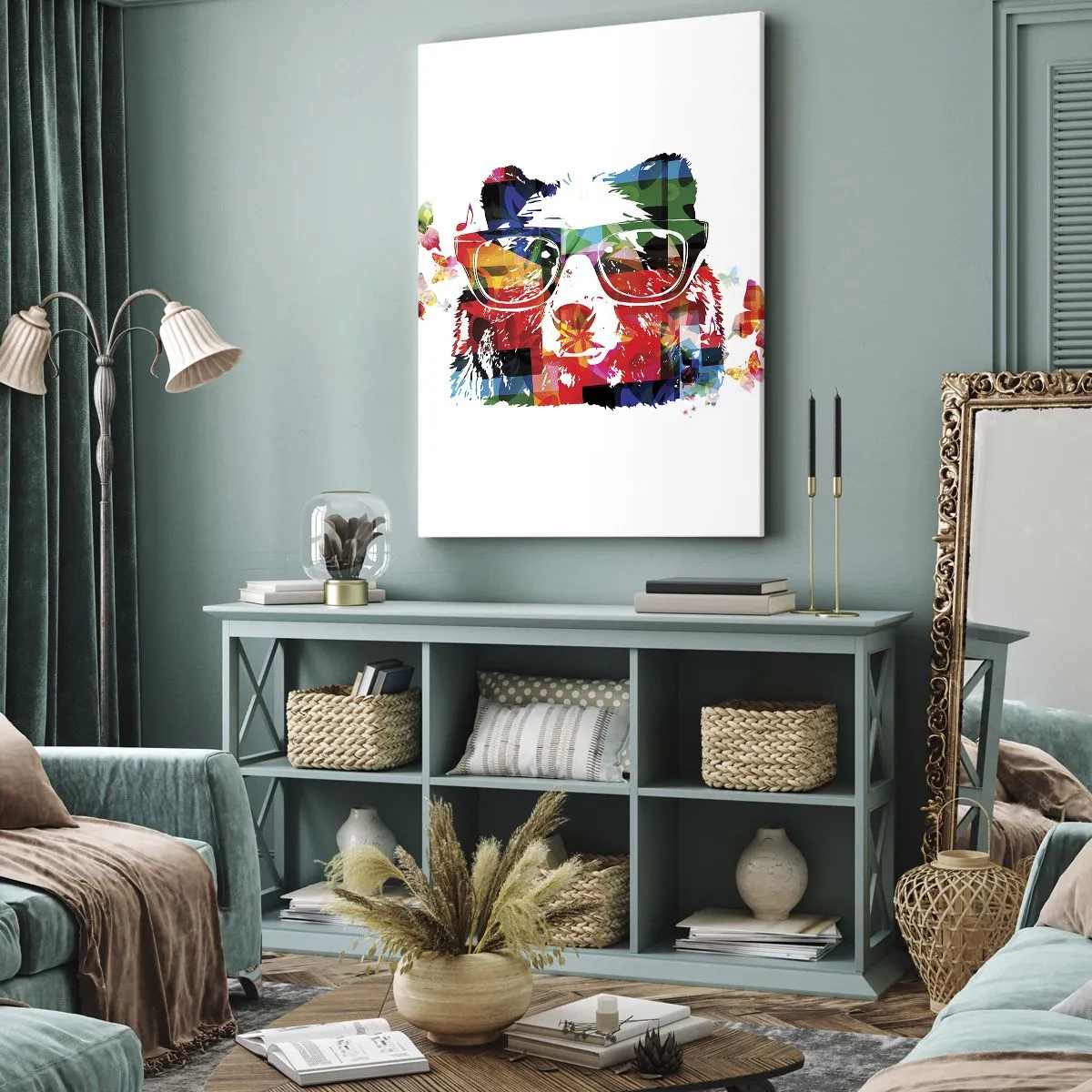 Obraz na plátně - Líbí se mi! - 65x120 cm