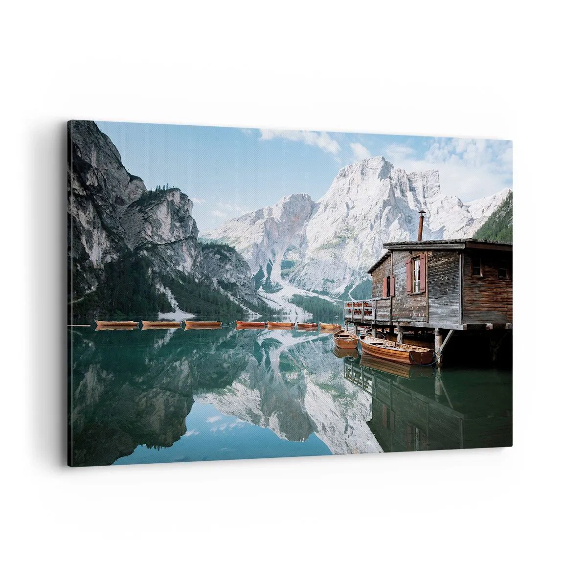 Obraz na plátně - Krystalické, horské ráno - 100x70 cm