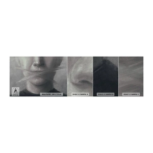 Vzor Fototapety Premium Sand - Ani slovo - Abstrakce, Grafika, Tvář - 100x30 cm