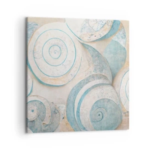 Obraz na plátně - Co skrývá mušle? - 50x50 cm