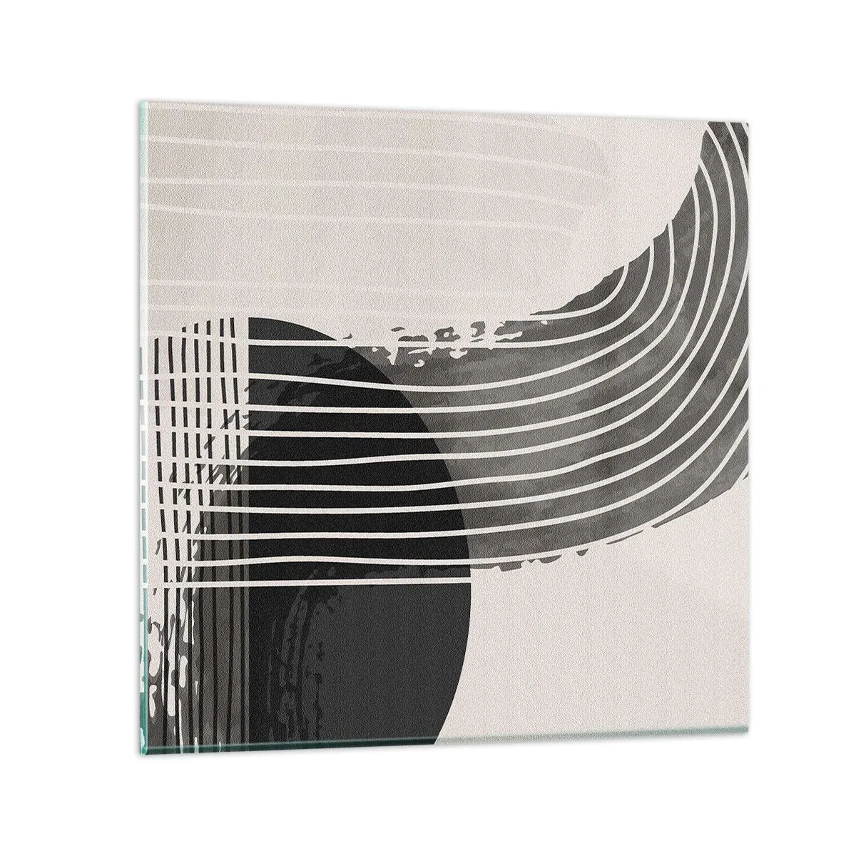 Obraz na skle - Tam a zpět - 50x50 cm