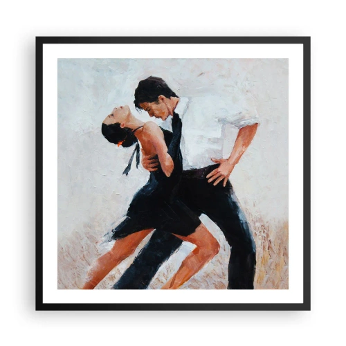 Plakát v černém rámu - Tango mých tužeb a snů - 60x60 cm