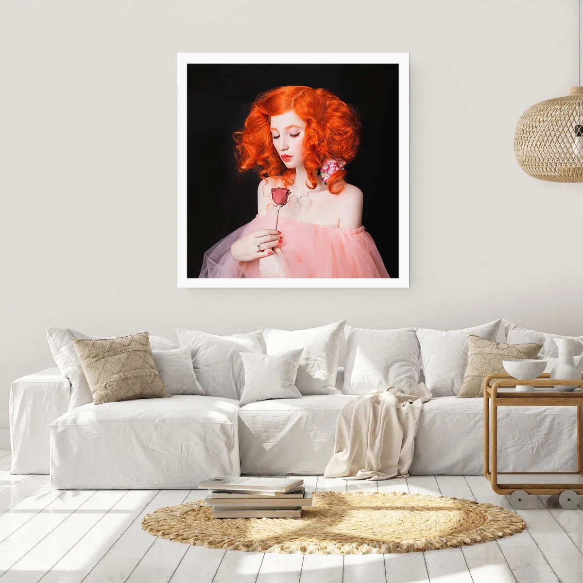 Plakát - V barokním stylu - 60x60 cm