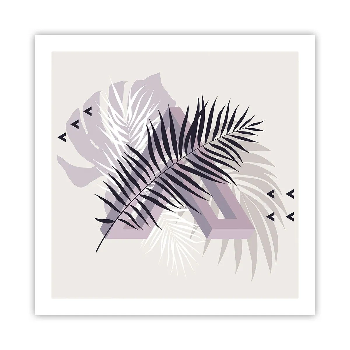 Plakát - Stín stínu - 60x60 cm