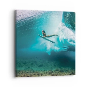 Obraz na plátně - Podmořský svět - 40x40 cm