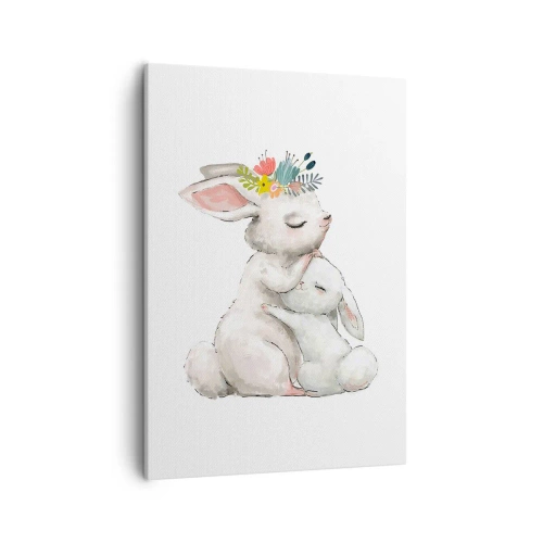 Obraz na plátně - Nejlepší je u mámy - 50x70 cm