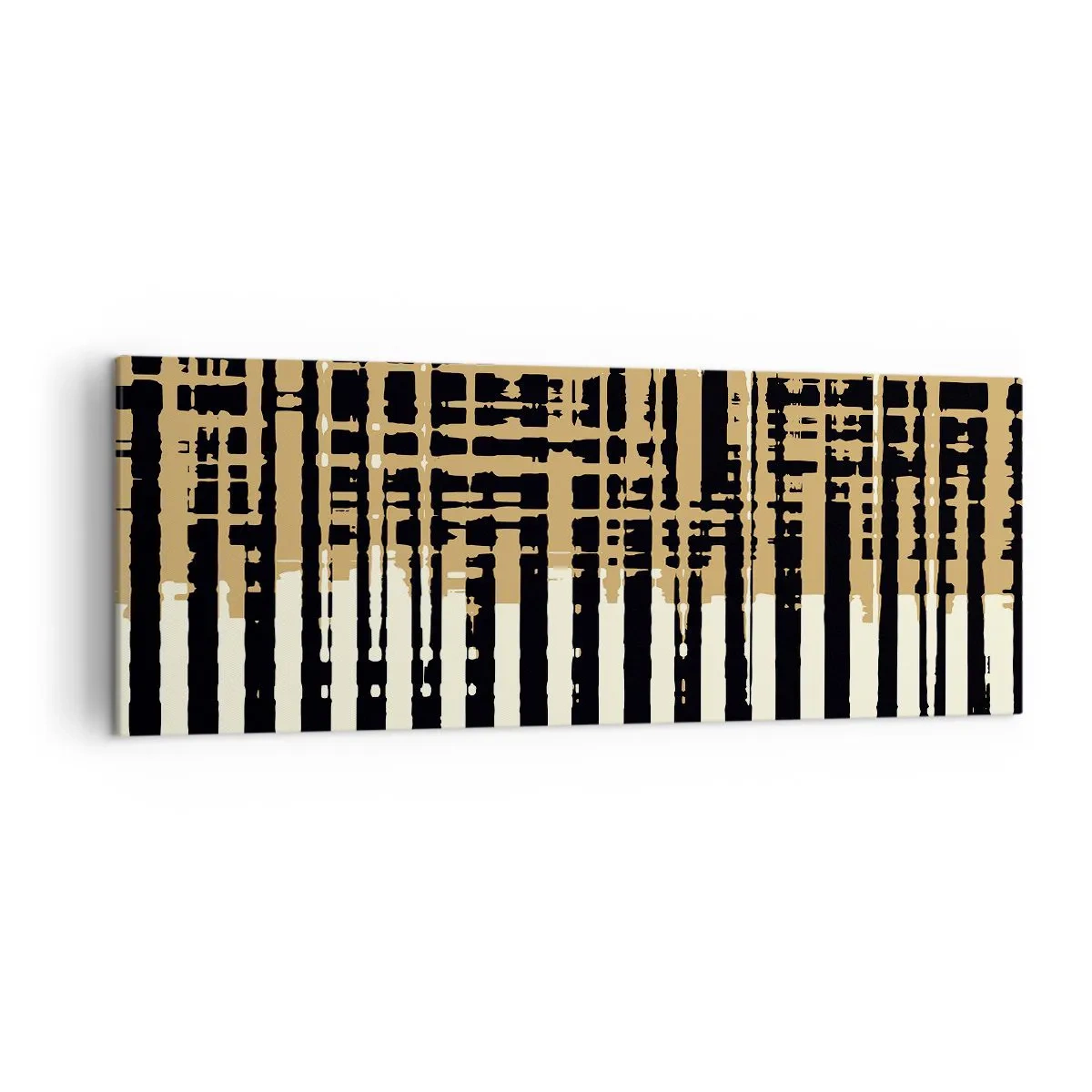 Obraz na plátně - Architektonická abstrakce - 140x50 cm