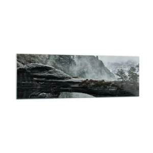 Obraz na skle - Dobrodružství právě začíná - 160x50 cm