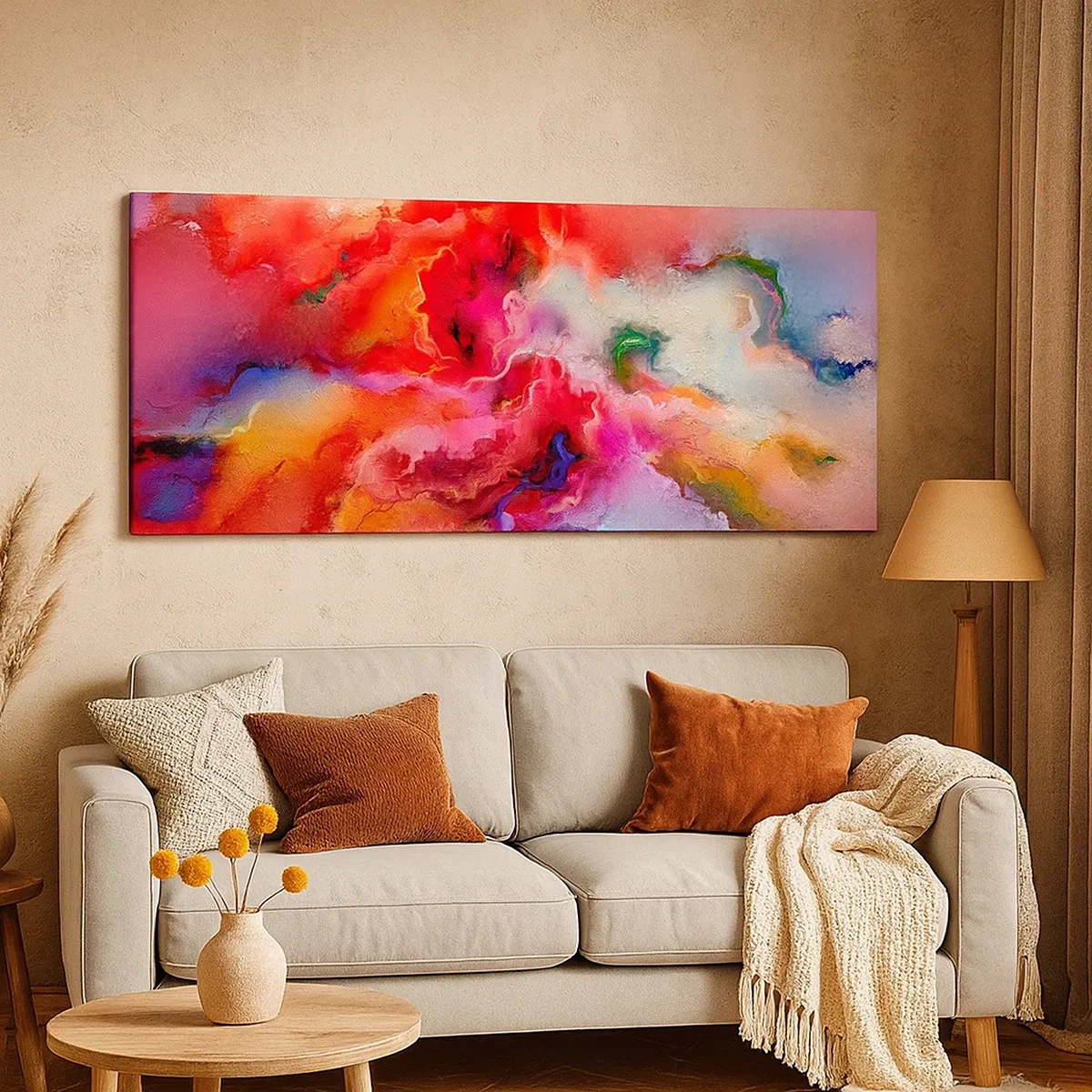 Obraz na plátně - Jak zachytit sny - dým - 30x30 cm