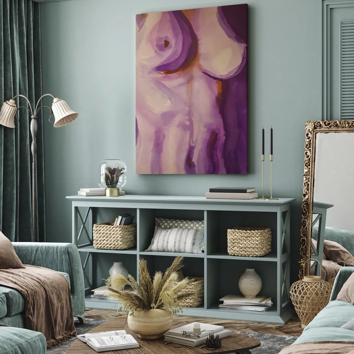 Obraz na plátně - Óda na ženskost - 65x120 cm