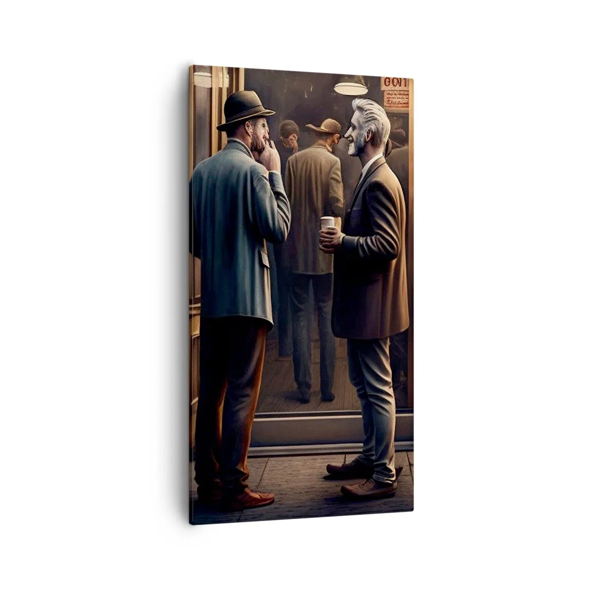 Obraz na plátně - Dobrá chvíle dne - 55x100 cm