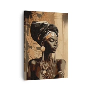Obraz na plátně - Africký majestát - 50x70 cm