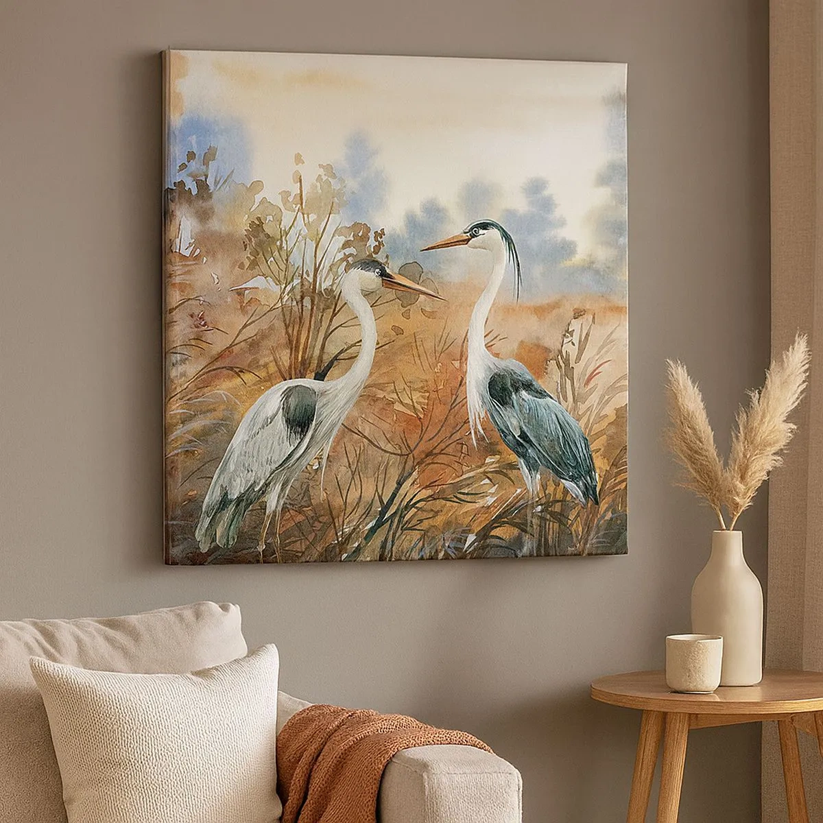 Obraz na plátně - Kam na podzim? - 30x30 cm