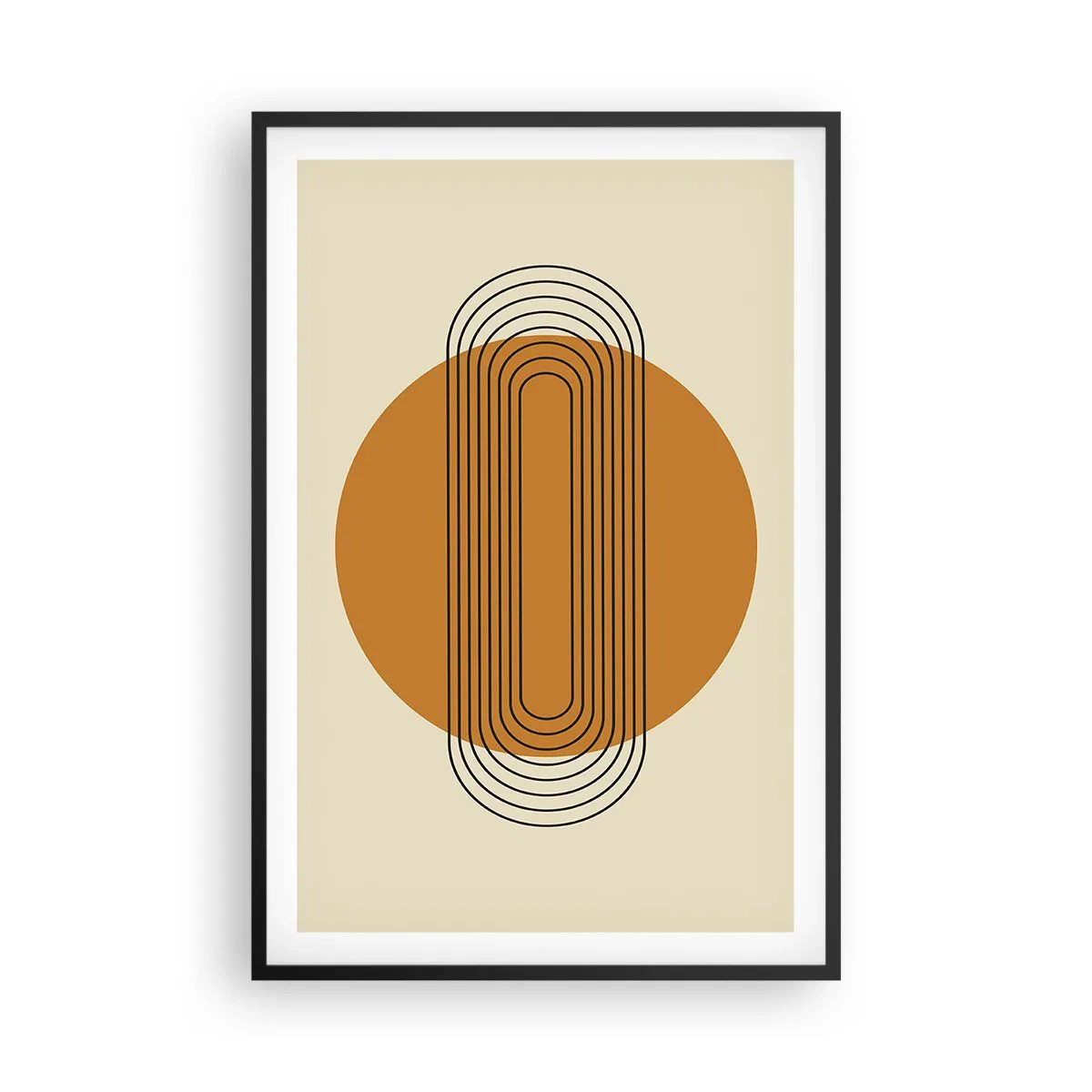 Plakát v černém rámu - Dokonalý plán - 61x91 cm