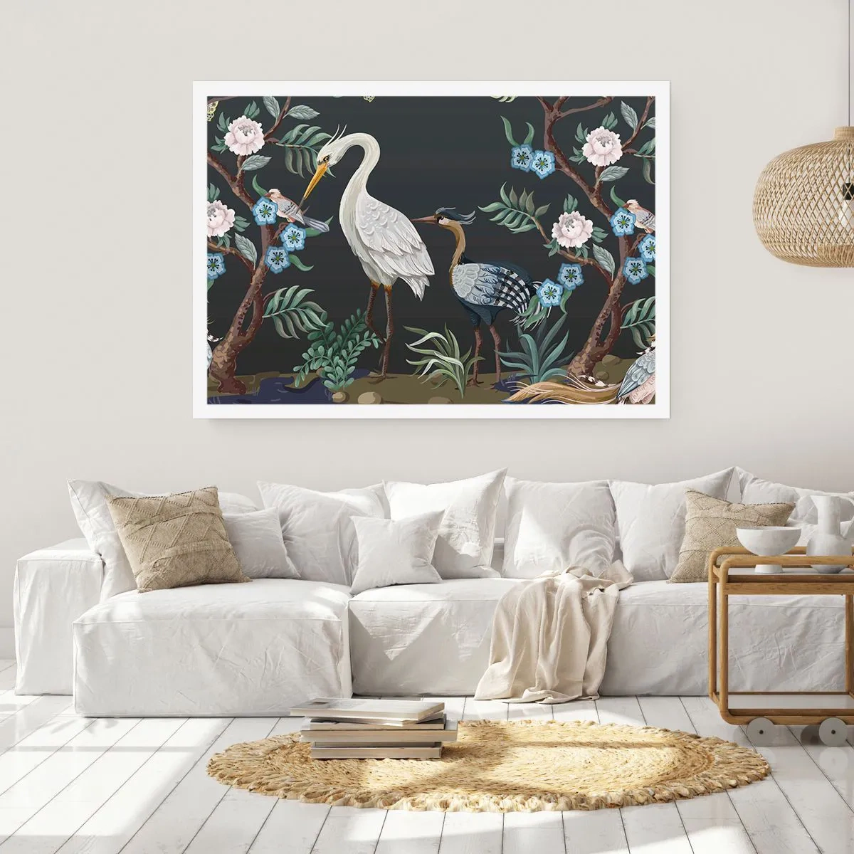Plakát - Ptačí průvod - 100x70 cm