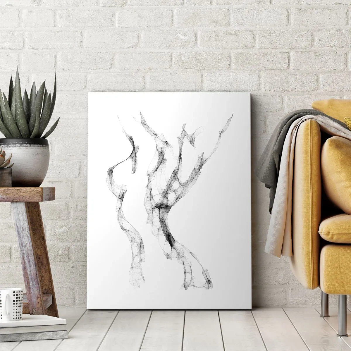 Obraz na plátně - Krásná a silná - 55x100 cm