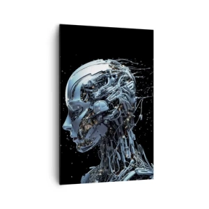 Obraz na plátně - Technologie je žena - 80x120 cm
