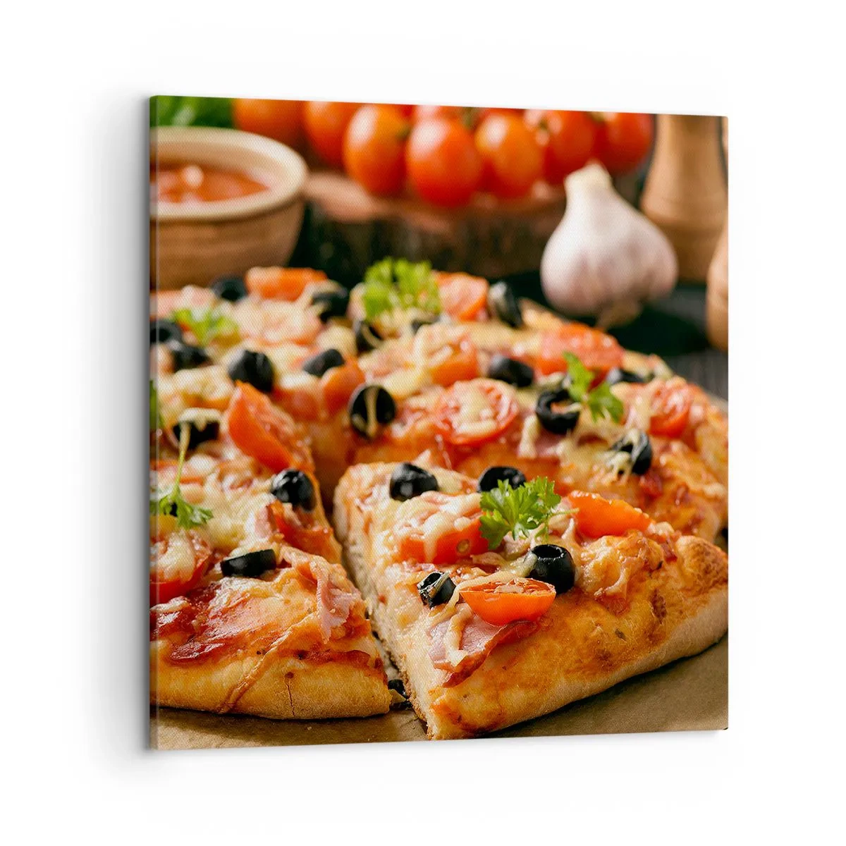 Obraz na plátně - Opět jsi měl štěstí - 50x50 cm