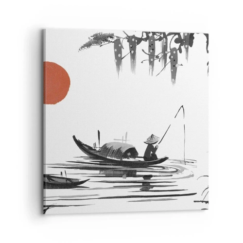 Obraz na plátně - Asijské odpoledne - 70x70 cm