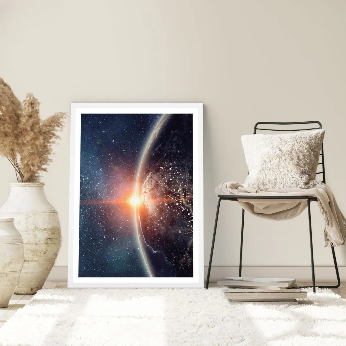 Plakát v bílém rámu - V nové perspektivě - 70x100 cm