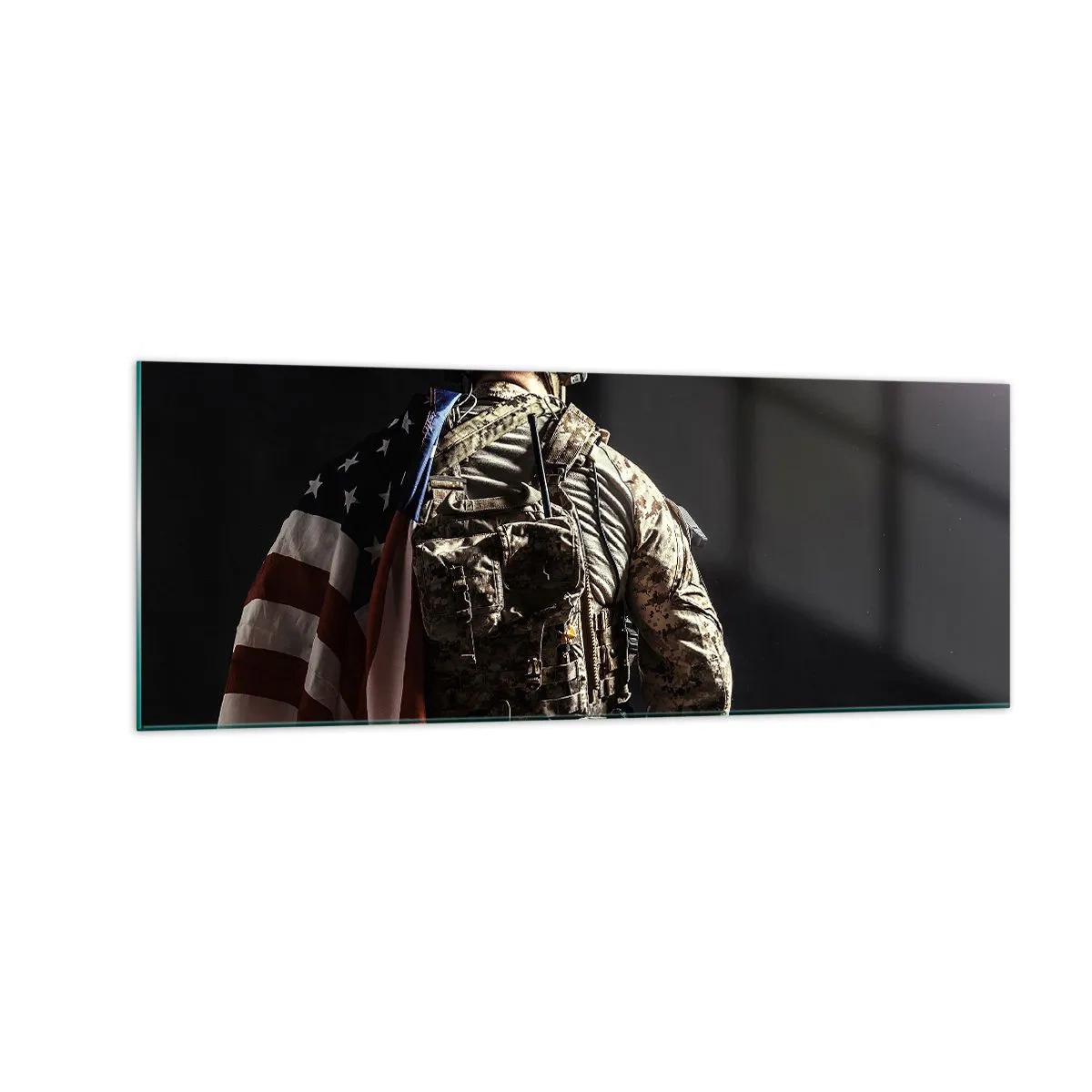 Obraz na skle - Právě proto - 140x50 cm