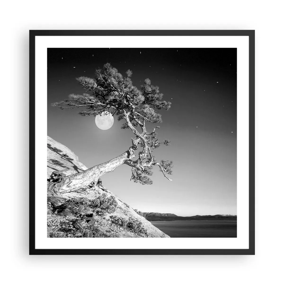 Plakát v černém rámu - Vítězná válečnice - 60x60 cm