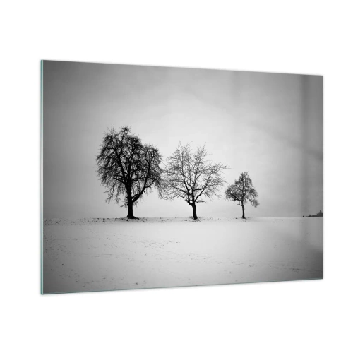 Obraz na skle - O čem sní? - 100x70 cm
