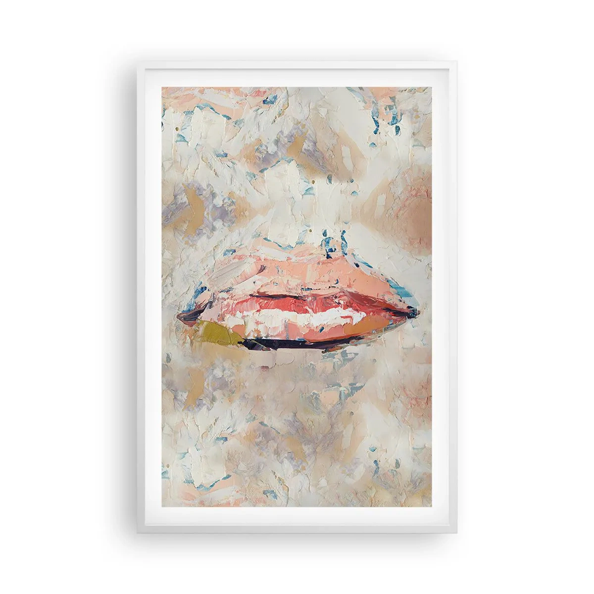 Plakát v bílém rámu - Probouzí smysly - 61x91 cm