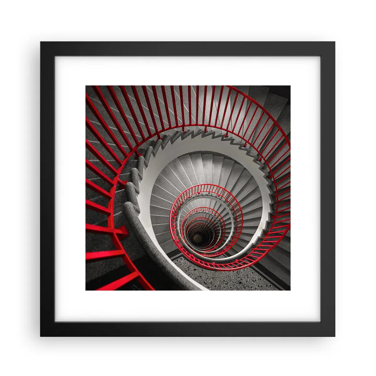 Plakát v černém rámu - Architektonické hry - 30x30 cm