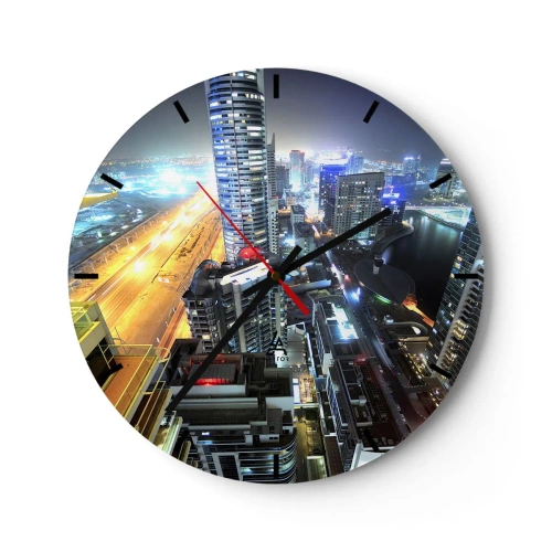 Nástěnné hodiny - Zázrak na poušti - 40x40 cm