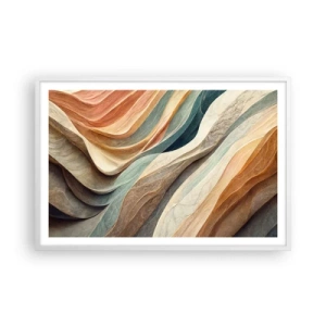 Plakát v bílém rámu - Okamžik před změnou - 91x61 cm