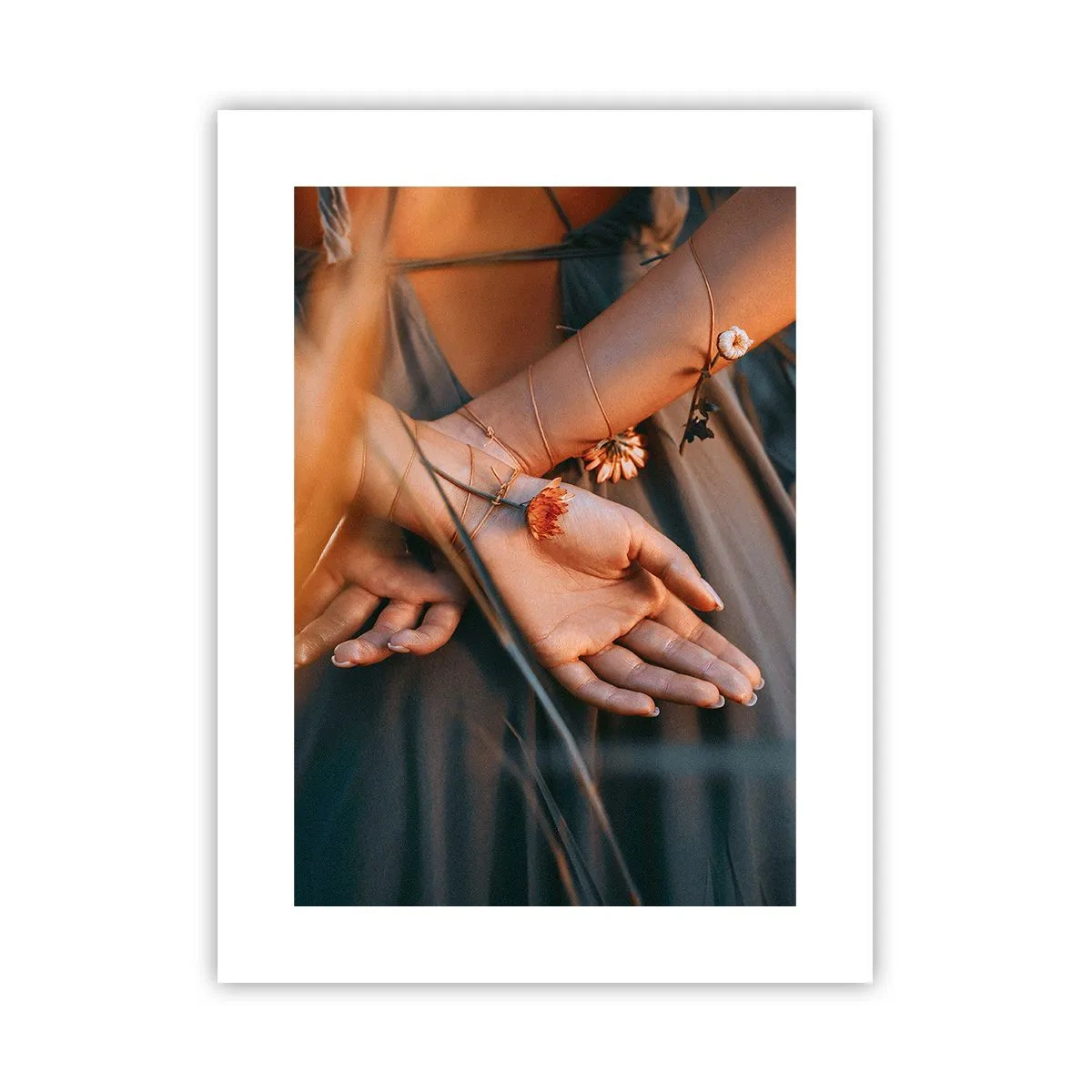 Plakát - Propojená s přírodou - 30x40 cm