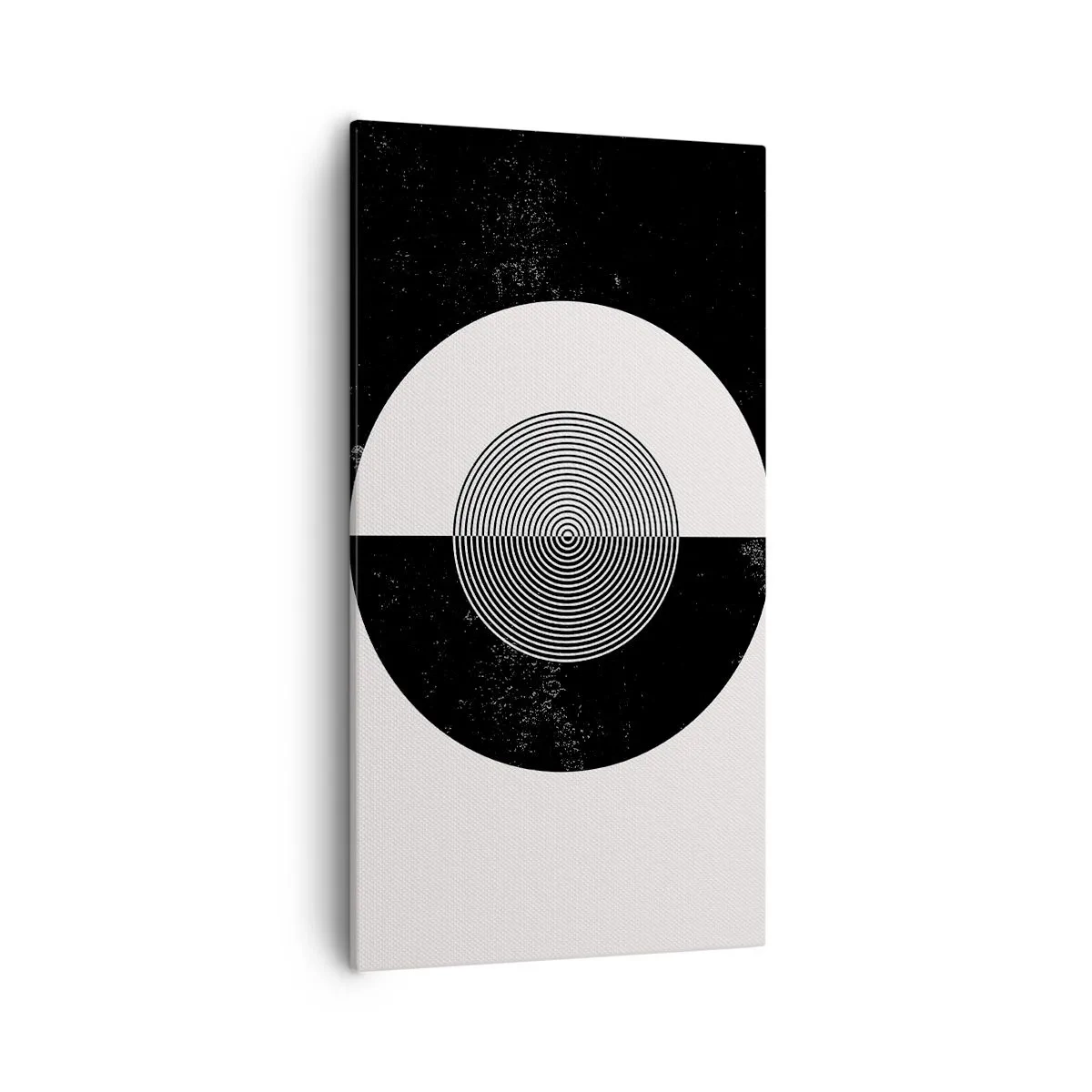 Obraz na plátně - Harmonie v černé a bílé - 55x100 cm