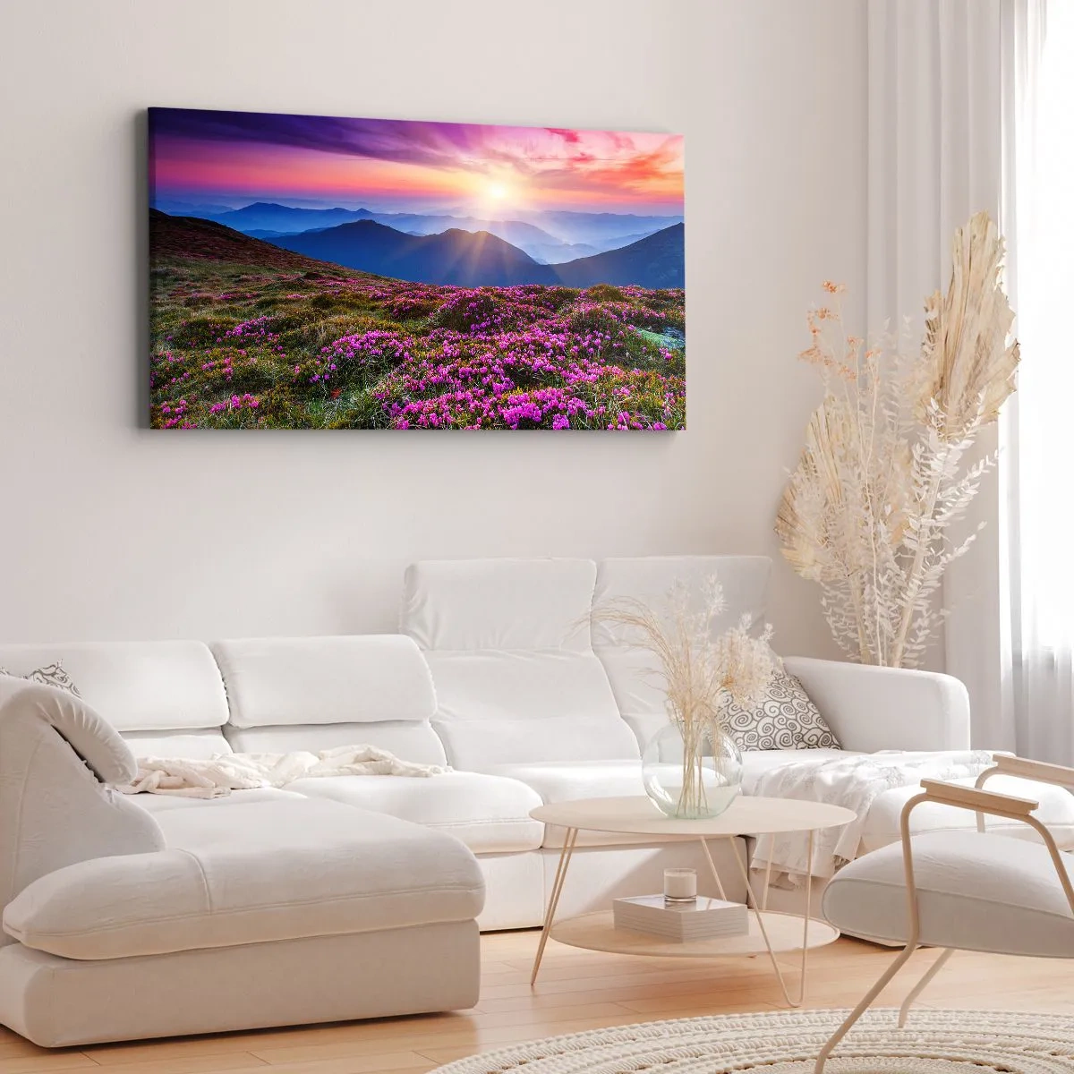 Obraz na plátně - Zavoněly svěží pupeny bylinek z obilných polí - 100x40 cm
