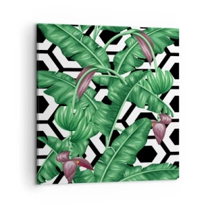 Obraz na plátně - Symetrická kompozice z přírody - 50x50 cm