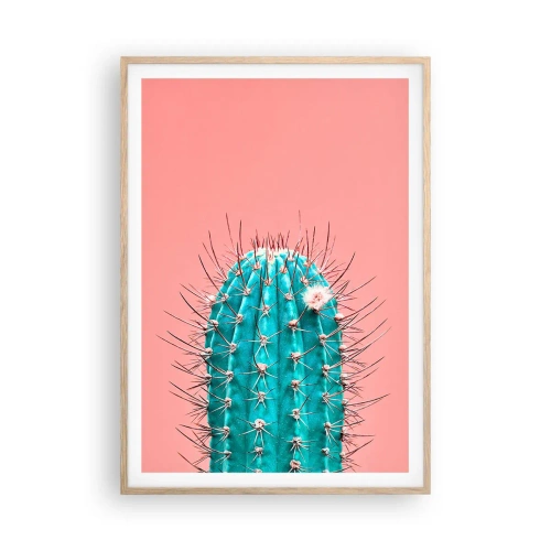 Plakát v rámu světlý dub - Jen koukej - 70x100 cm